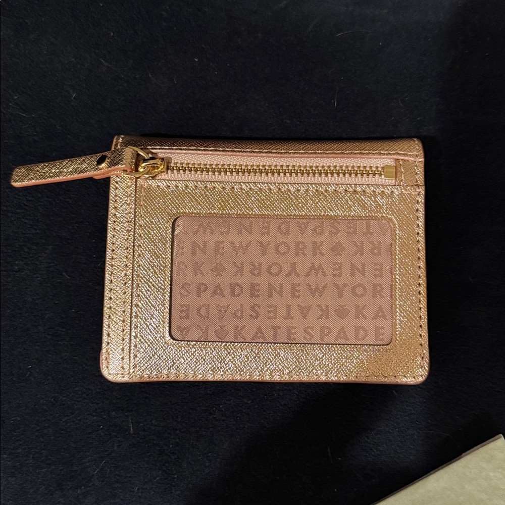 Kate Spade Gold Crossbody Bag with Flap Closure - Picture 15 of 16